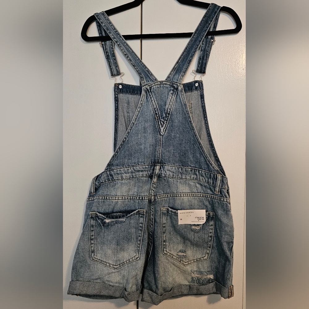Insane Gene  Shortall Overalls Size M - Picture 2 of 4